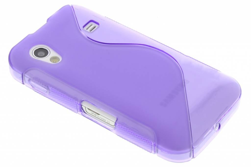 Image of Paarse flexibele S-lineTPU hoes voor de Samsung Galaxy Ace S5830