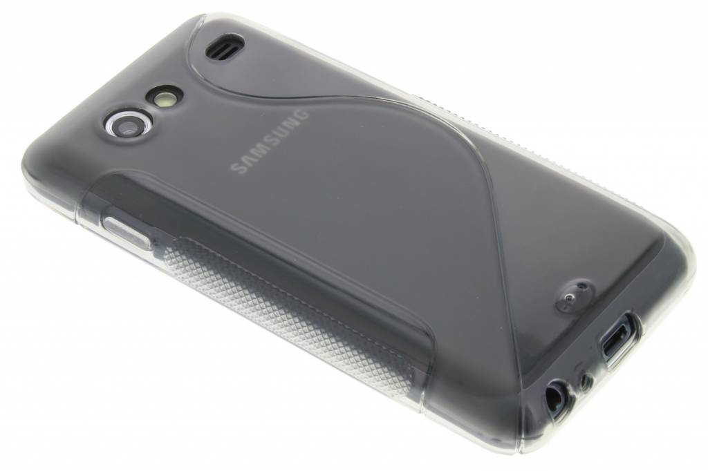 Image of Grey S-line flexibel TPU hoesje voor Samsung Galaxy S Advance i9070