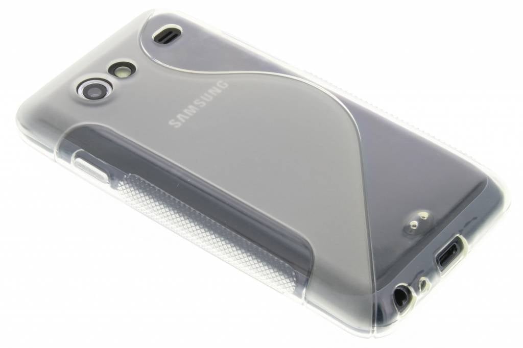 Image of Transparant S-line flexibel TPU hoesje voor Samsung Galaxy S Advance i9070