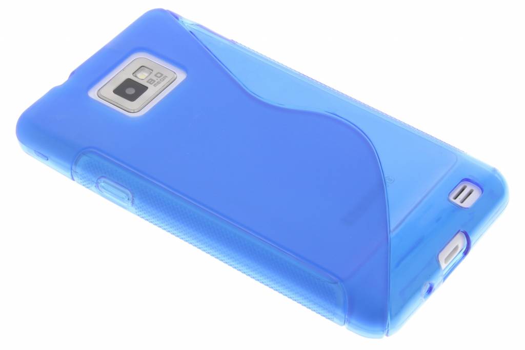 Image of Blauw S-line TPU hoesje voor de Samsung Galaxy S2 (Plus)