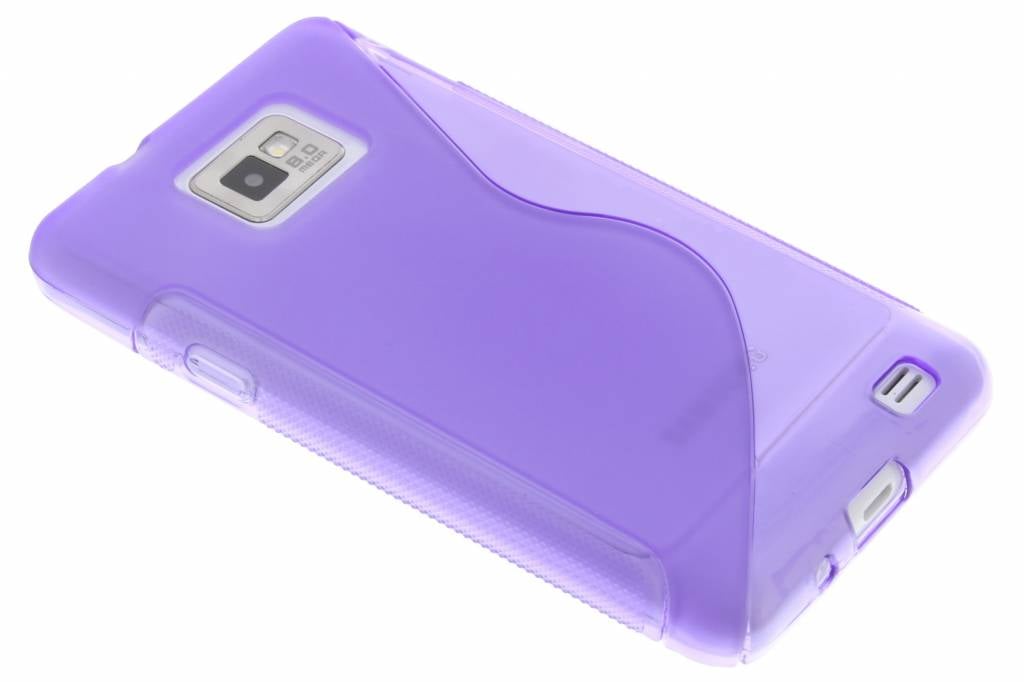 Image of Paars S-line TPU hoesje voor de Samsung Galaxy S2 (Plus)