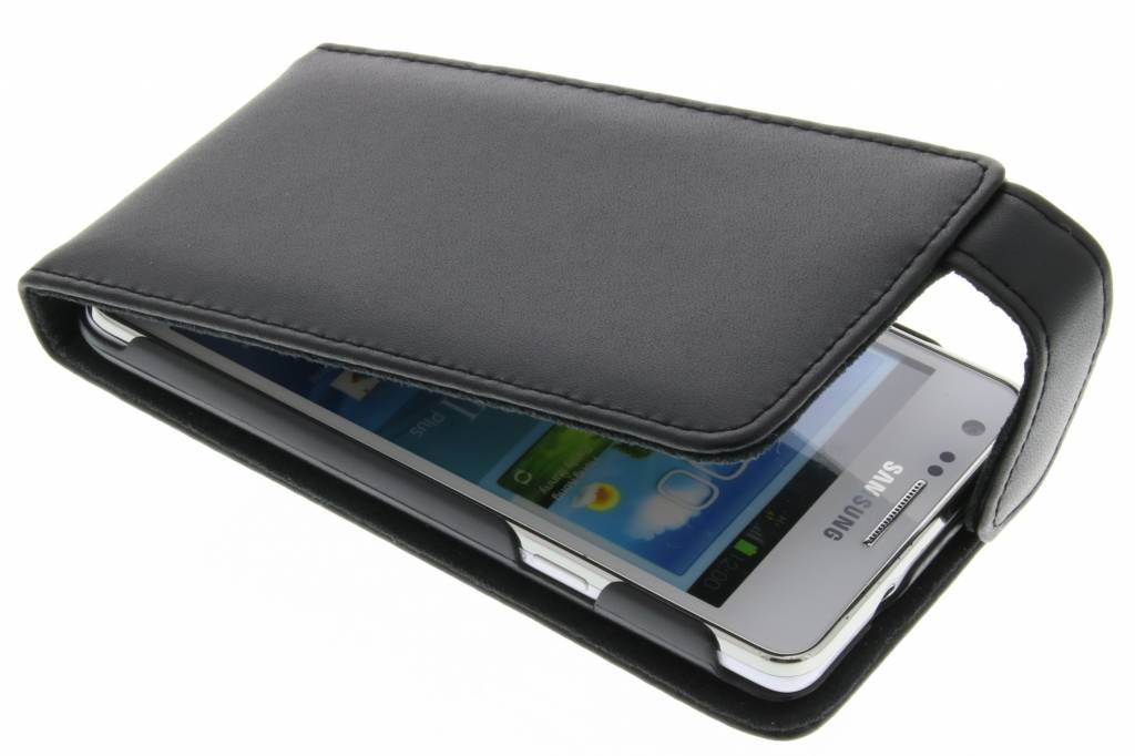 Image of Zwarte stijlvolle flipcase voor de Samsung Galaxy S2 (Plus)