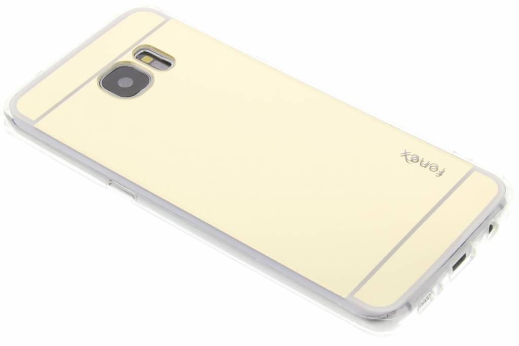 Image of Mirror Vanity TPU Case voor de Samsung Galaxy S7 Edge - Goud