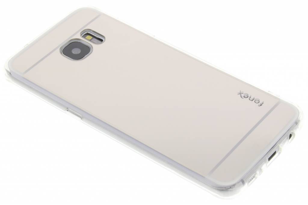 Image of Mirror Vanity TPU Case voor de Samsung Galaxy S7 Edge - Zilver