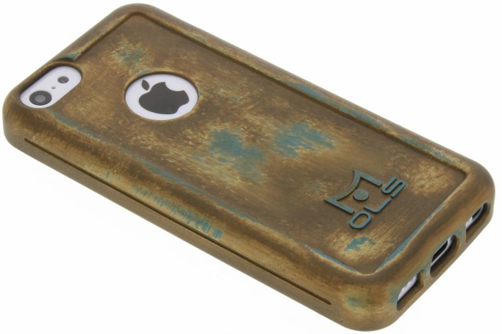 Image of Molecular Shockproof Case voor de iPhone 5c - Gold