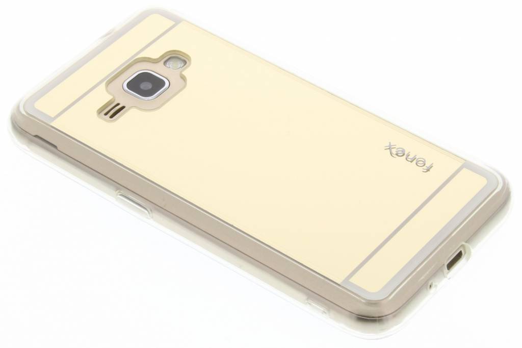 Image of Mirror Vanity TPU Case voor de Samsung Galaxy J1 (2016) - Goud