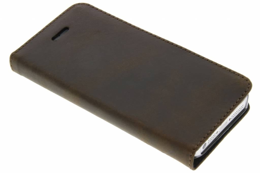 Image of Booklet Classic Style voor de iPhone 5 / 5s / SE - Vintage Brown