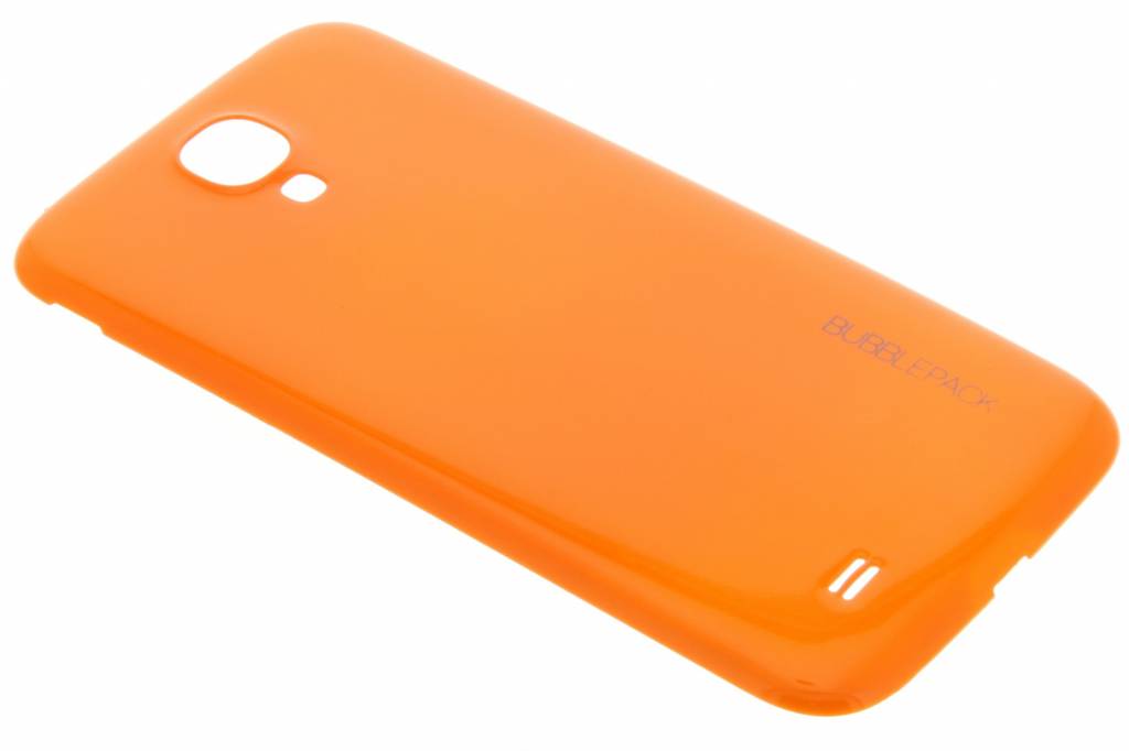 Image of Oranje bubblepack batterij cover voor de Samsung Galaxy S4