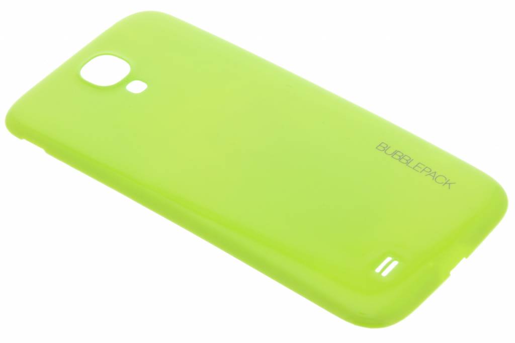 Image of Groene bubblepack batterij cover voor de Samsung Galaxy S4