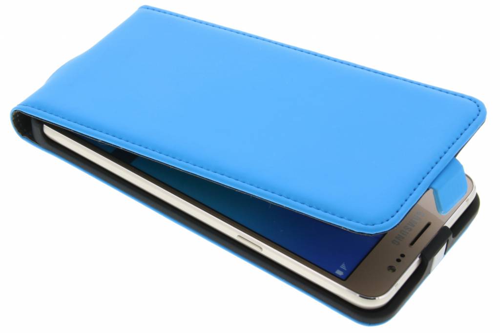 Image of Mobiparts Premium Flip Case Galaxy J5 (2016) Light Blue