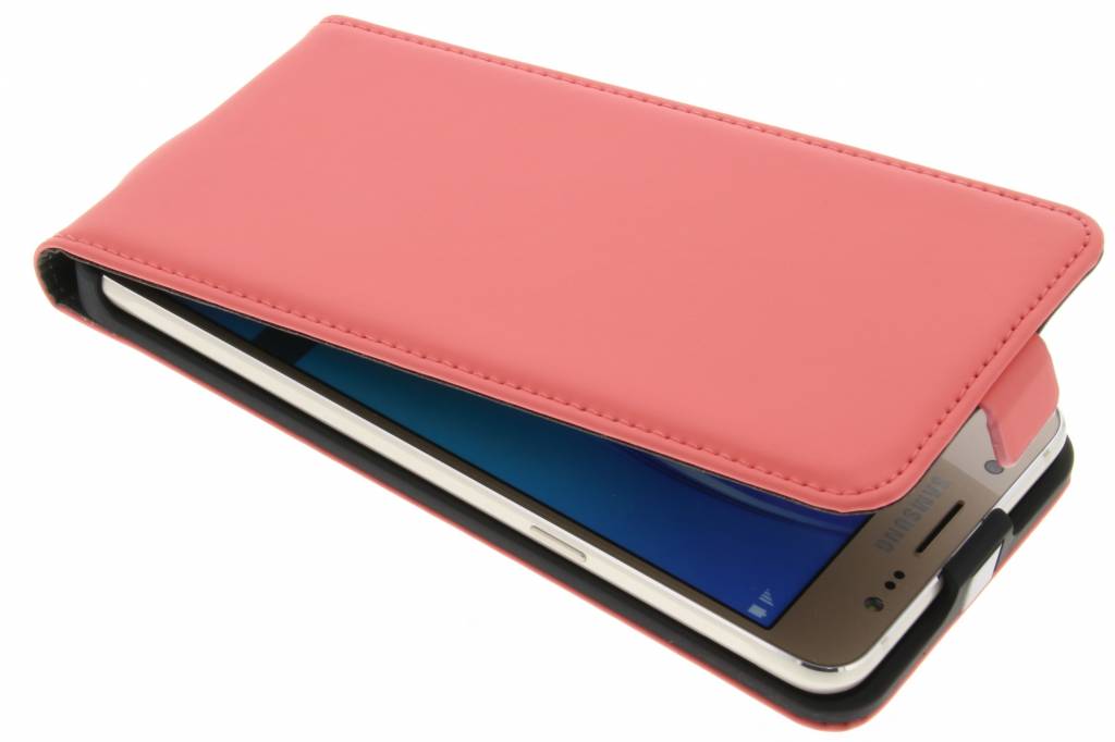 Image of Mobiparts Premium Flip Case Galaxy J5 (2016) Peach Pink