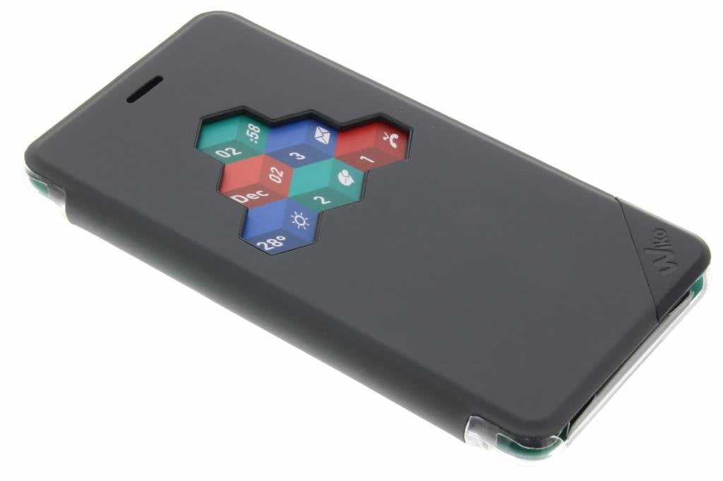 Image of WiCUBE Smart Folio Case voor de Wiko Lenny 3 - Grijs