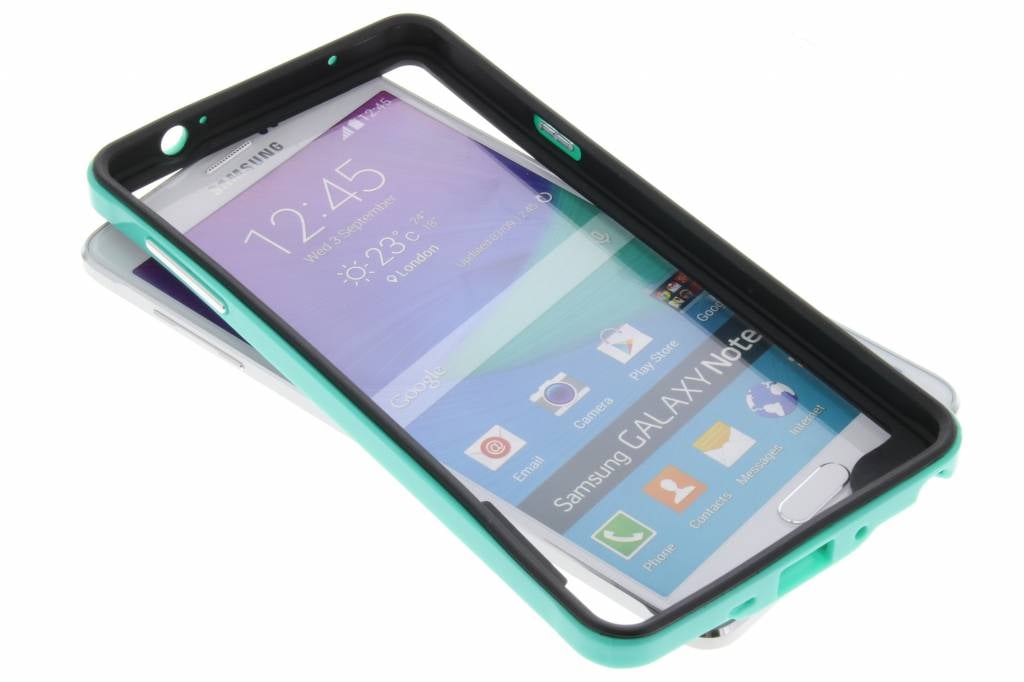 Image of Mintgroene bumper voor de Samsung Galaxy Note 4