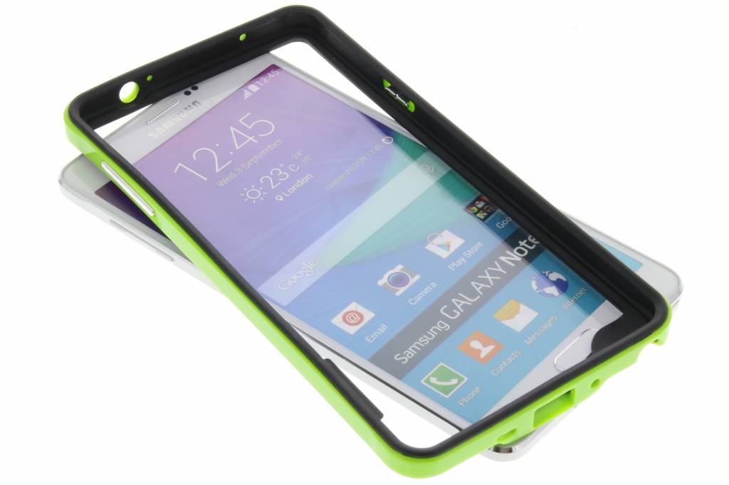 Image of Groene bumper voor de Samsung Galaxy Note 4