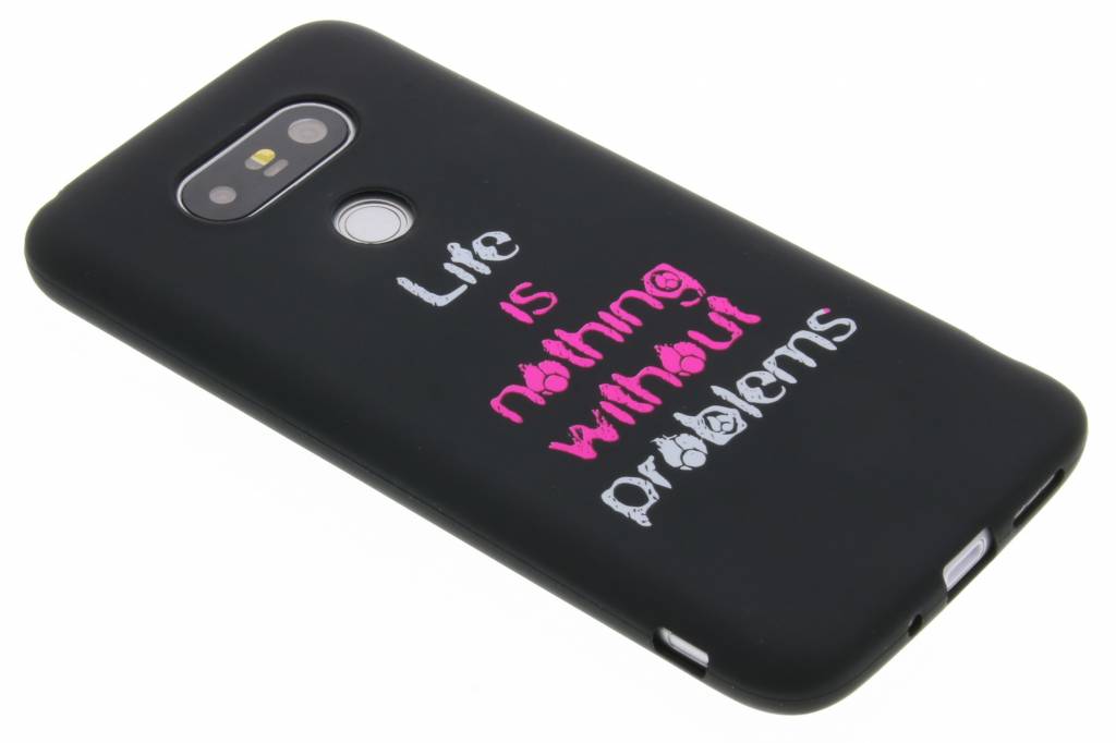 Image of Life problems glow in the dark TPU case voor de LG G5 (SE)