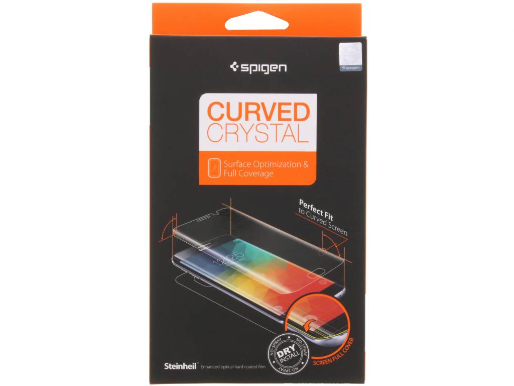 Image of Curved Crystal screenprotector voor de Samsung Galaxy S6 Edge