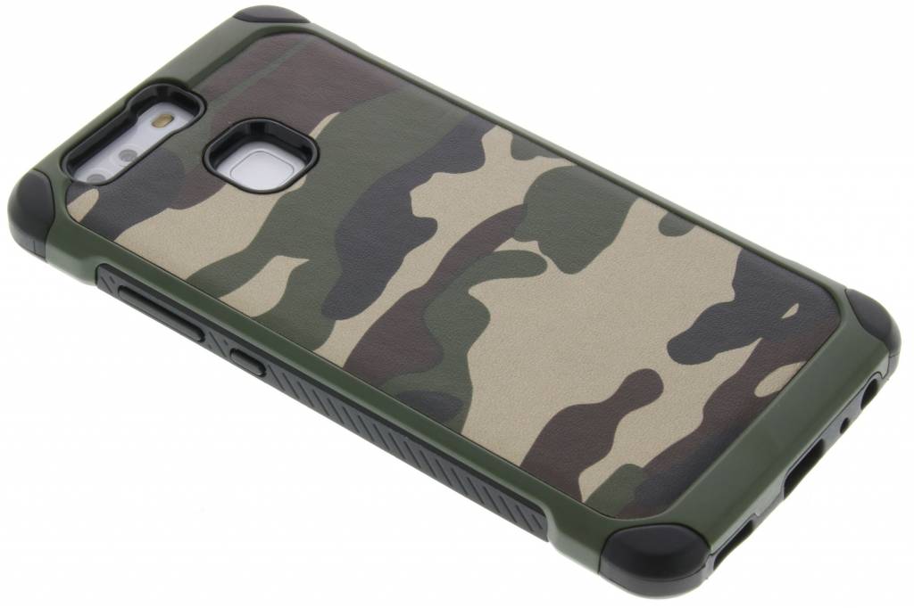 Image of Groen army defender hardcase hoesje voor de Huawei P9