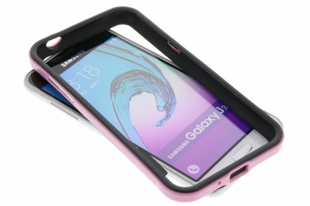 Image of Roze bumper voor de Samsung Galaxy J3 / J3 (2016)