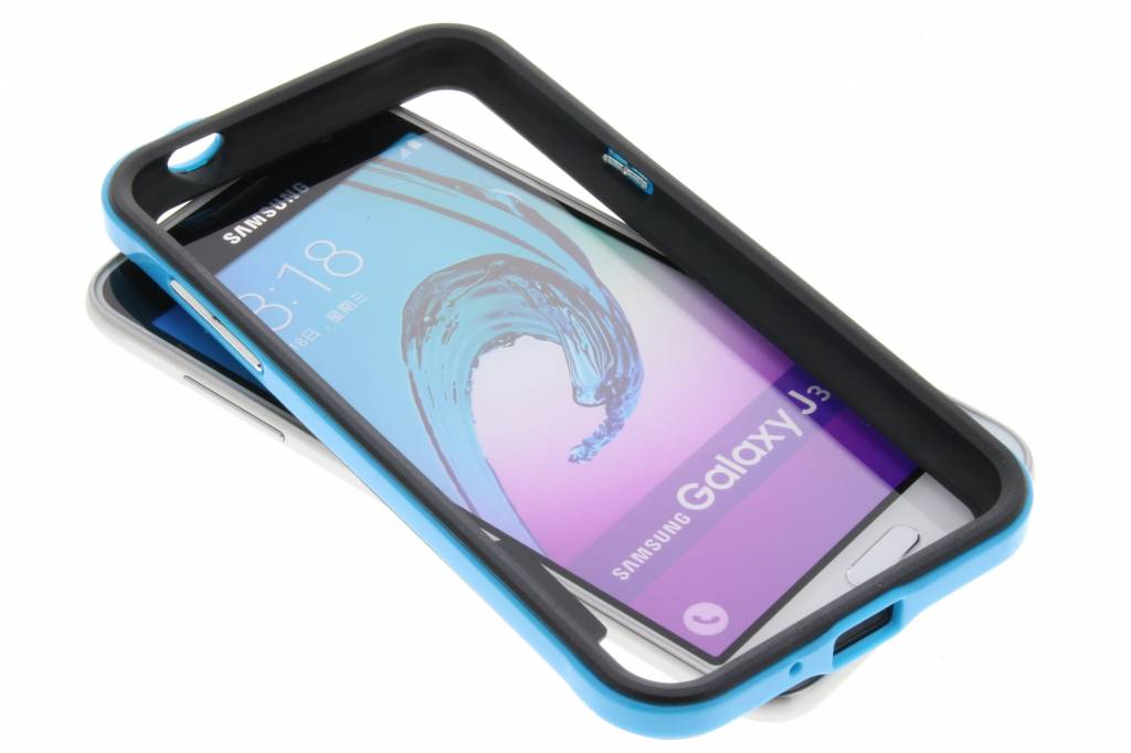 Image of Blauwe bumper voor de Samsung Galaxy J3 / J3 (2016)
