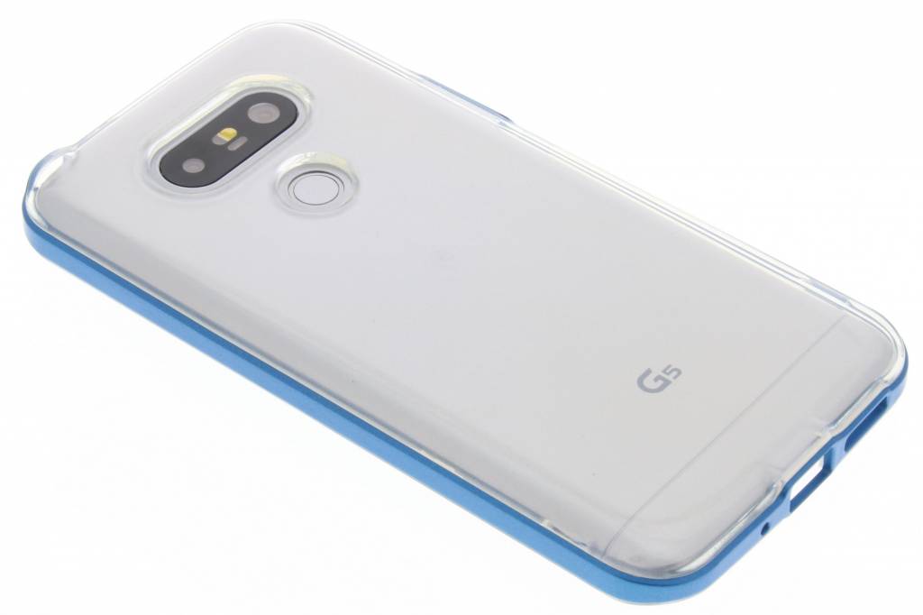 Image of Blauwe bumper TPU case voor de LG G5 (SE)