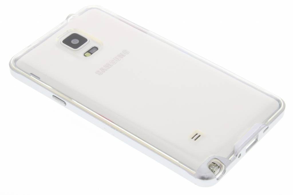 Image of Zilveren bumper TPU case voor de Samsung Galaxy Note 4