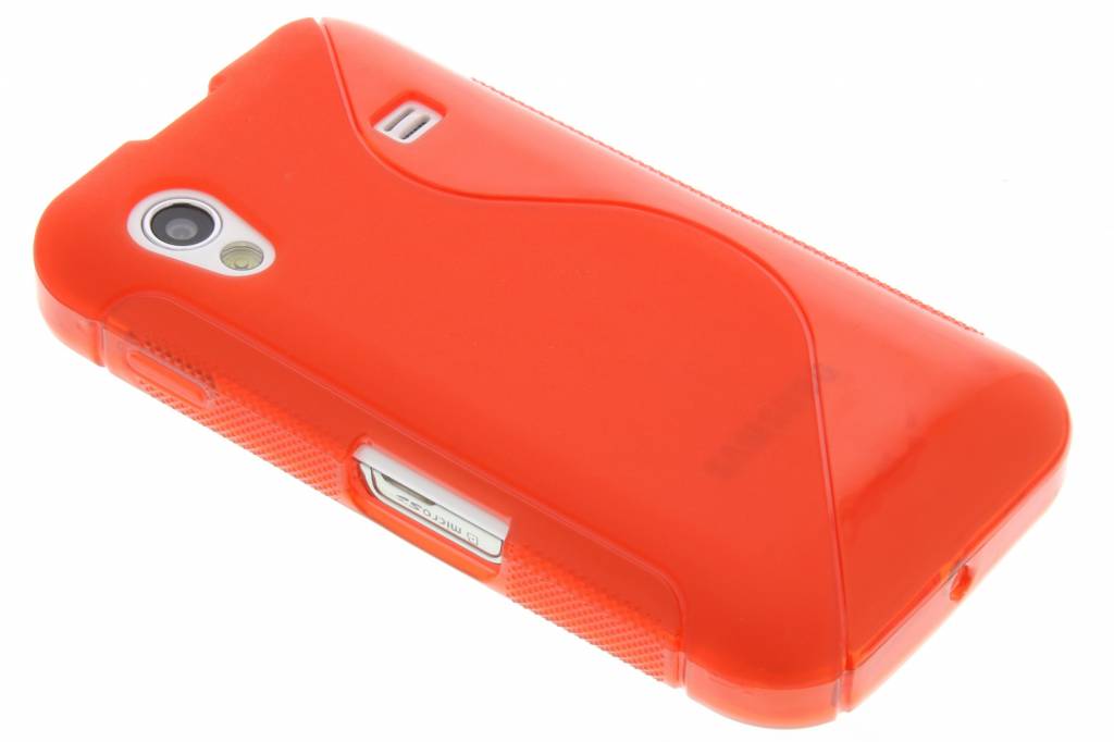 Image of Rode flexibele S-lineTPU hoes voor de Samsung Galaxy Ace S5830