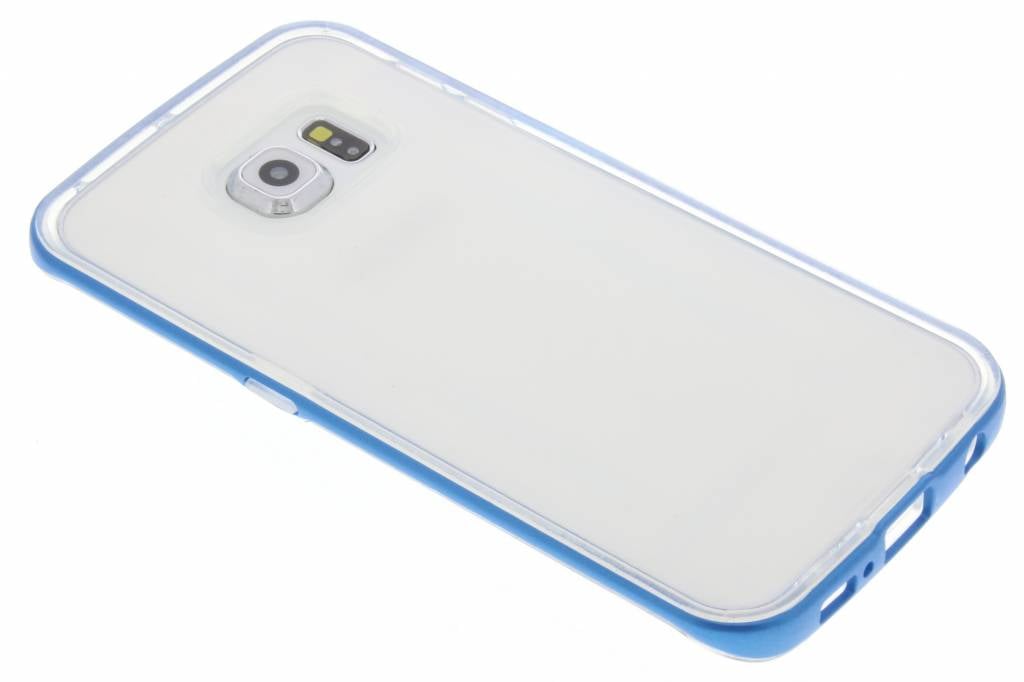Image of Blauwe bumper TPU case voor de Samsung Galaxy S6 Edge