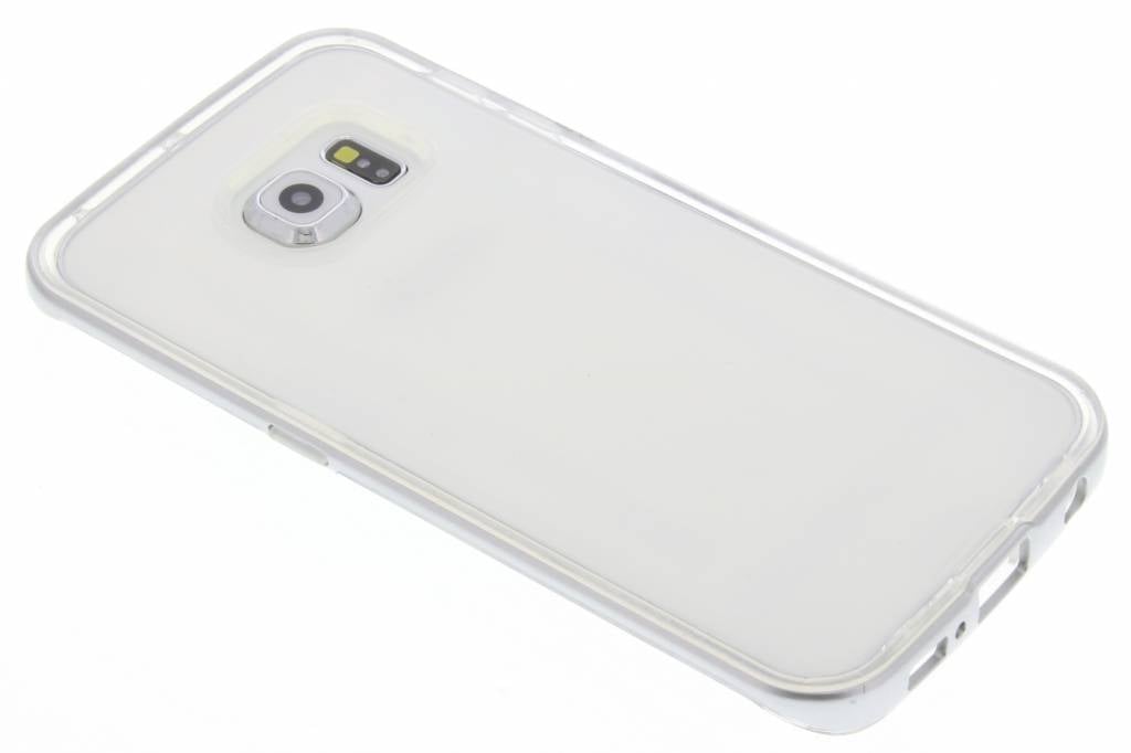 Image of Zilveren bumper TPU case voor de Samsung Galaxy S6 Edge