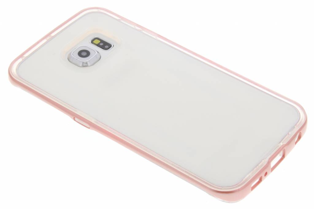 Image of Roze bumper TPU case voor de Samsung Galaxy S6 Edge