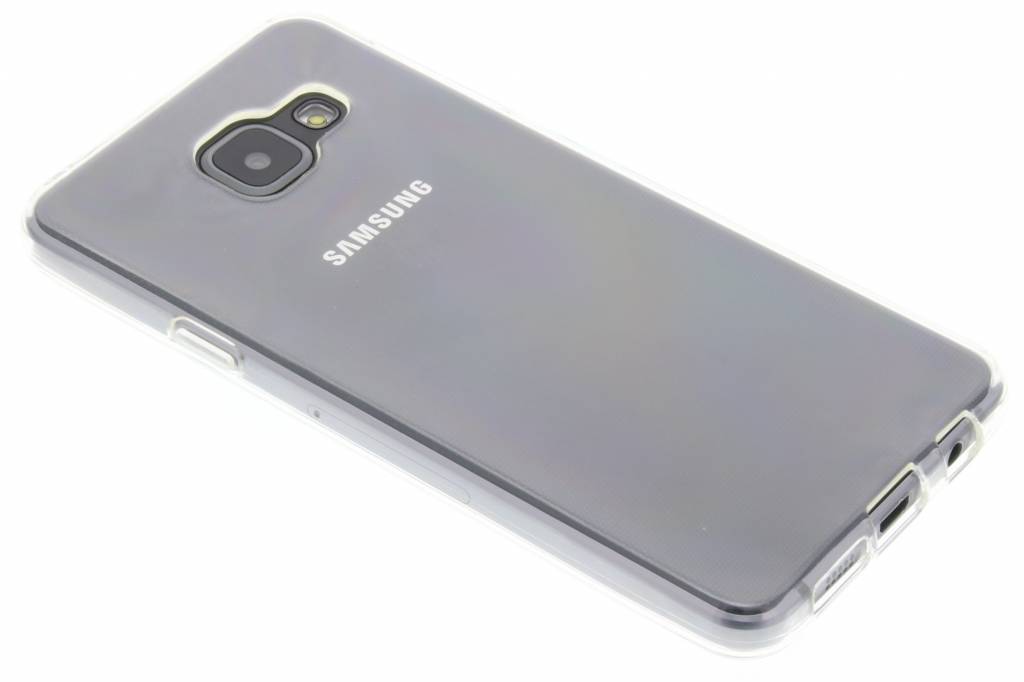 Image of TPU Clear Cover + Glass Protector voor de Samsung Galaxy A3 (2016)
