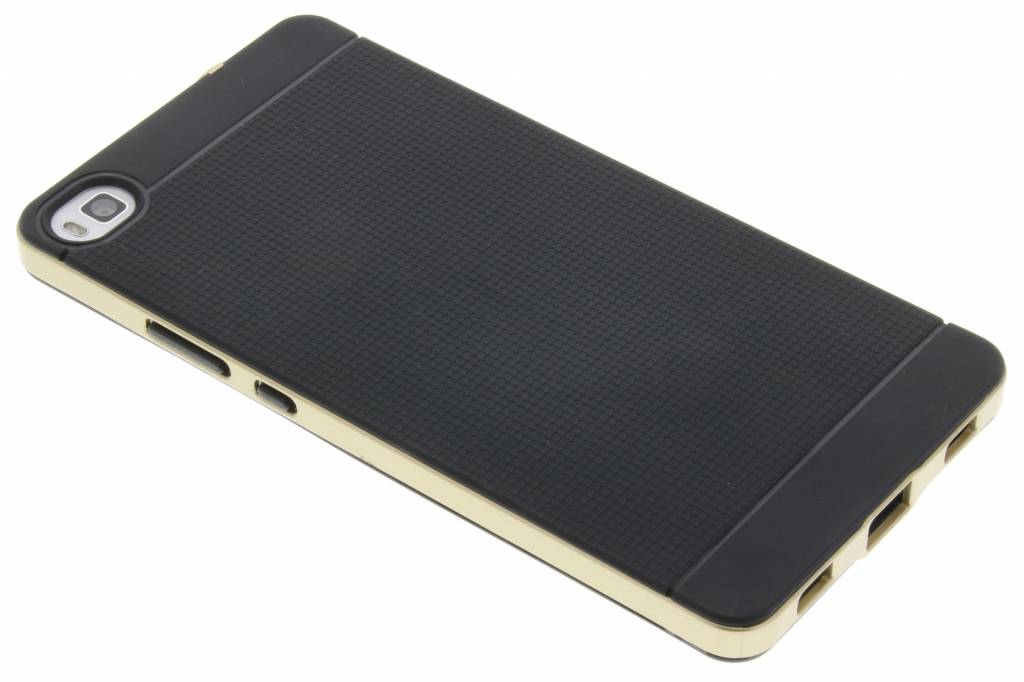 Image of Gouden TPU Protect case voor de Huawei P8