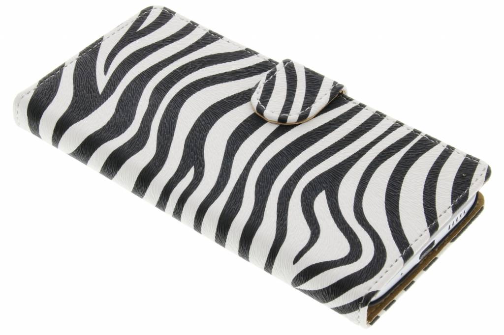 Image of Zebra booktype hoes voor de HTC Desire 10