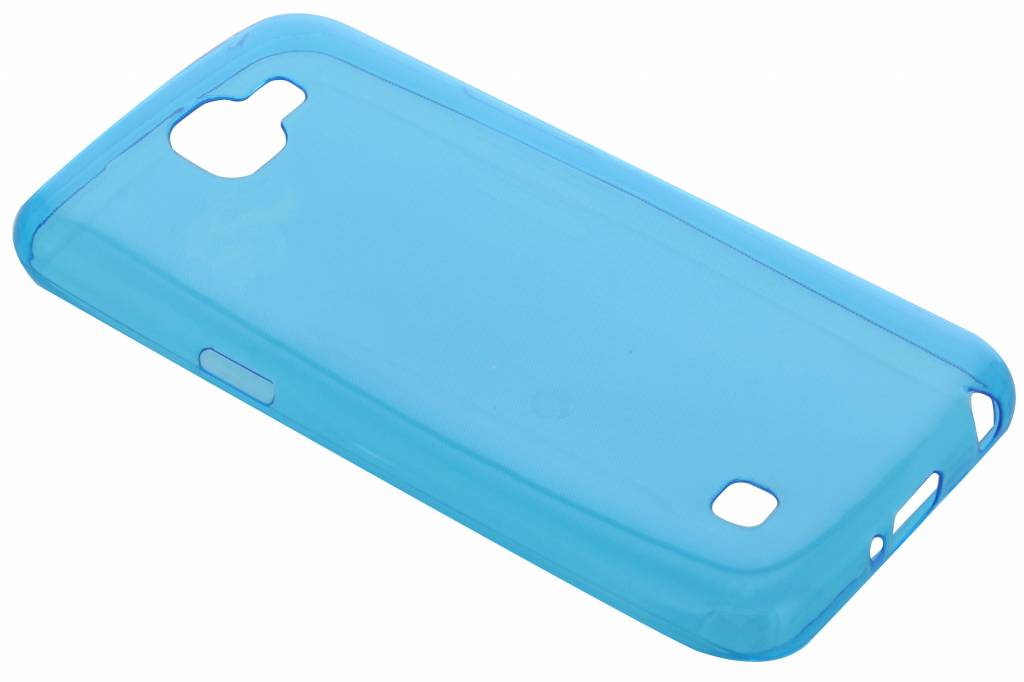 Image of Blauw ultra thin transparant TPU hoesje voor de LG K4