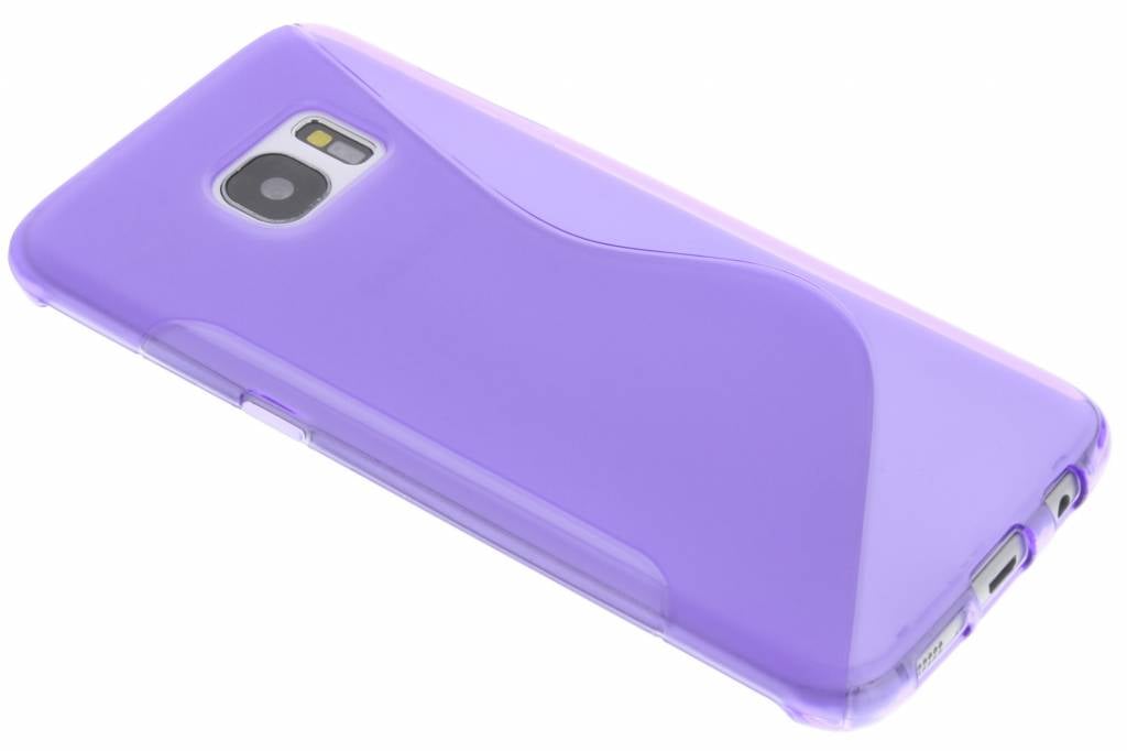 Image of Paars S-line TPU hoesje voor de Samsung Galaxy S7 Edge