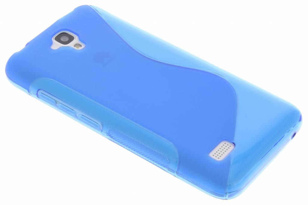 Image of Blauw S-line TPU hoesje voor de Huawei Y5