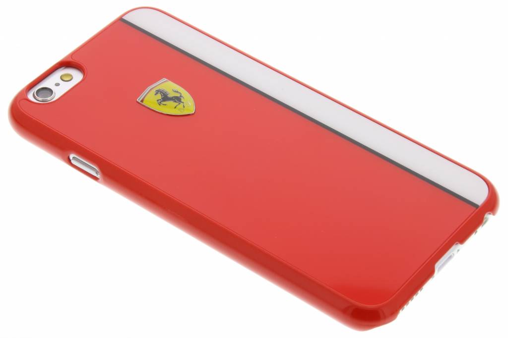 Image of Paddock Hard Case voor de iPhone 6 / 6s - Rood & Wit