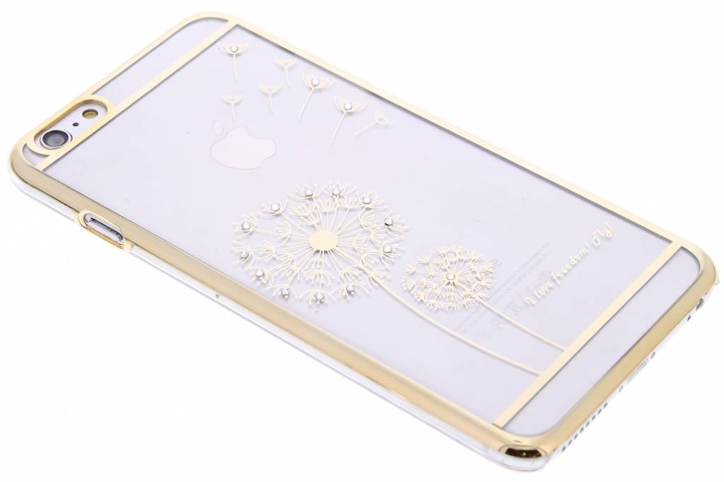 Image of Goud transparant paardenbloem design hardcase hoesje voor de iPhone 6(s) Plus