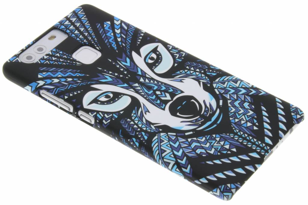 Image of Wolf aztec animal design hardcase hoesje voor de Huawei P9