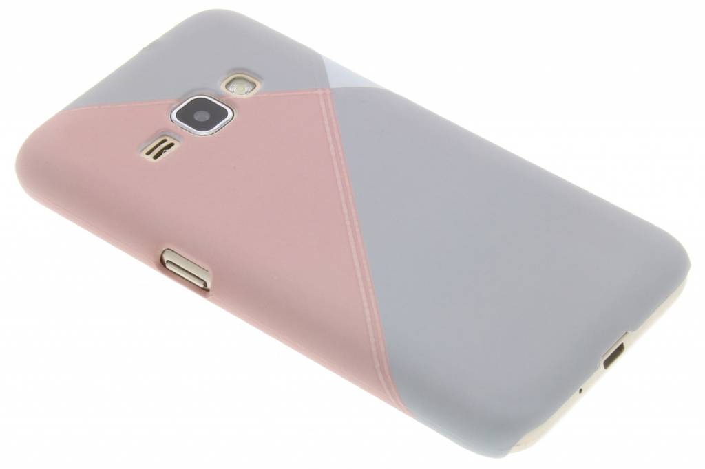 Image of Pastelkleurig vlakken design hardcase hoesje voor de Samsung Galaxy J1 (2016)