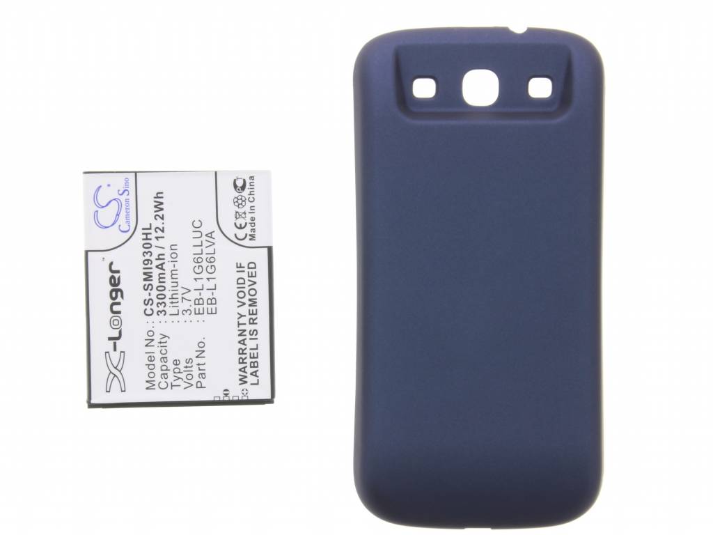 Image of 3300 mAh batterij met backcover voor de Samsung Galaxy S3 / Neo
