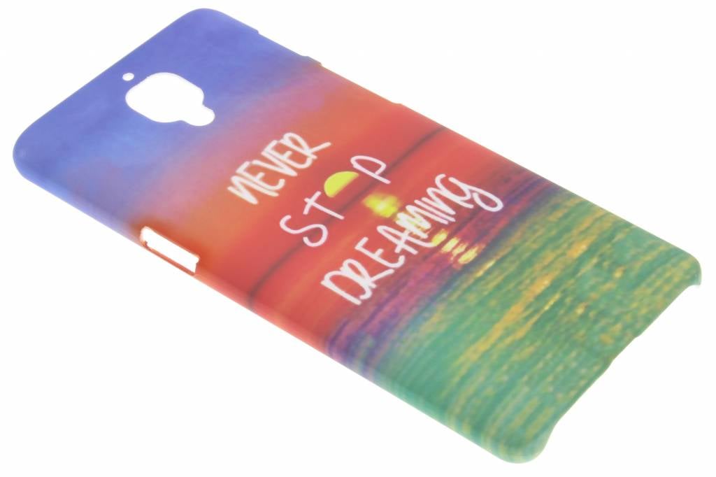 Image of Never stop dreaming design hardcase hoesje voor de OnePlus 3 / 3T