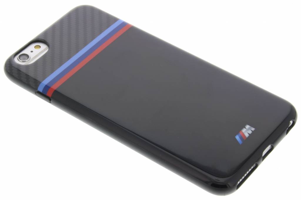 Image of M Tricolor TPU Case voor de iPhone 6(s) Plus - Zwart