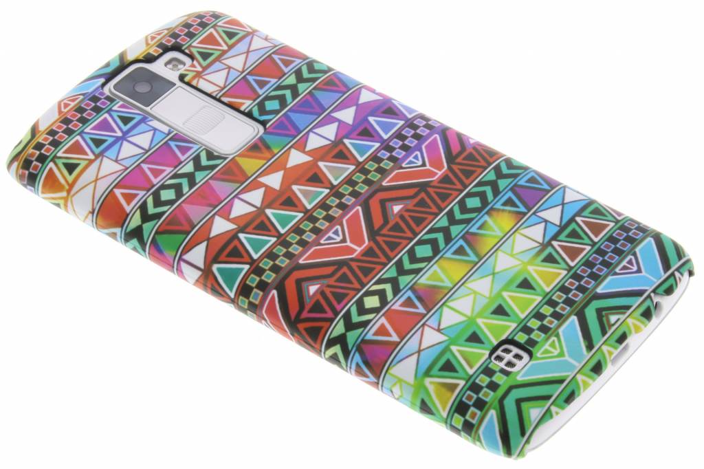 Image of Aztec design hardcase hoesje voor de LG K8