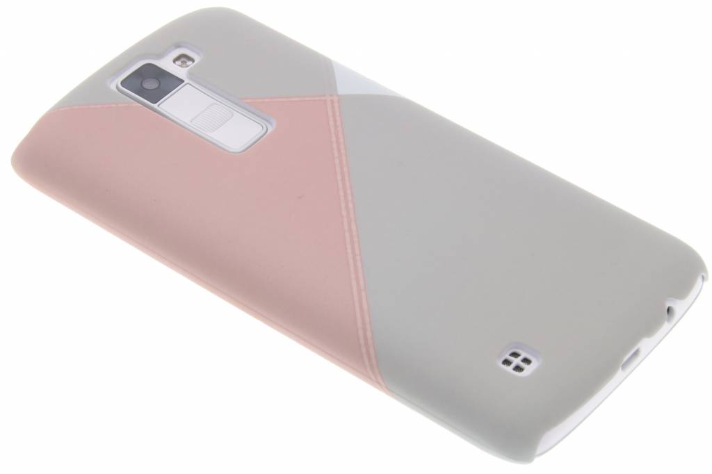 Image of Pastelkleurig vlakken design hardcase hoesje voor de LG K8