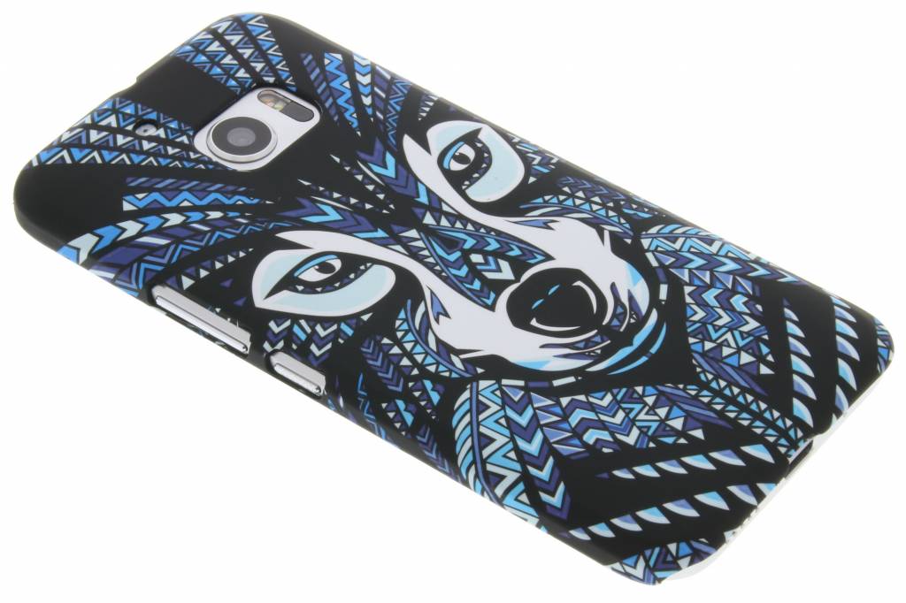 Image of Wolf aztec animal design hardcase hoesje voor de HTC 10