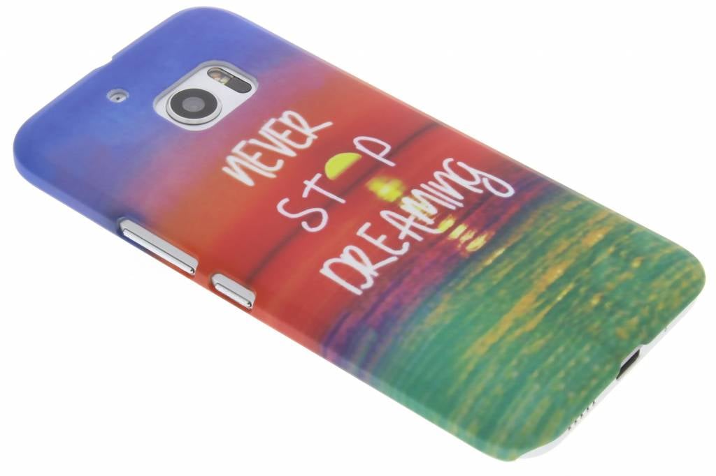 Image of Never stop dreaming design hardcase hoesje voor de HTC 10