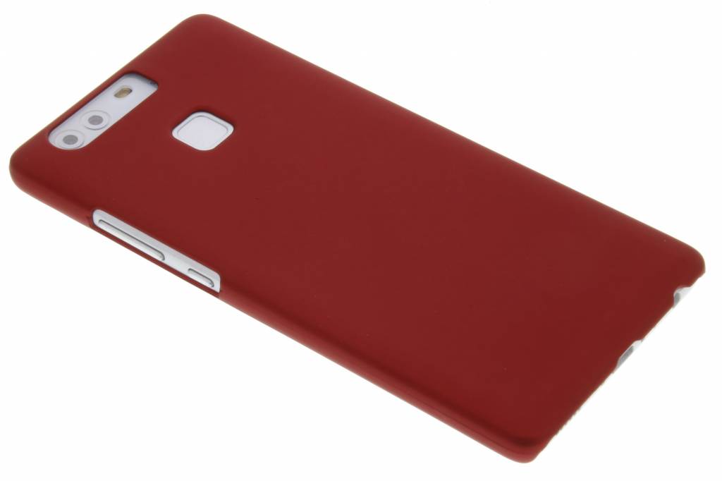 Image of Rood effen hardcase hoesje voor de Huawei P9