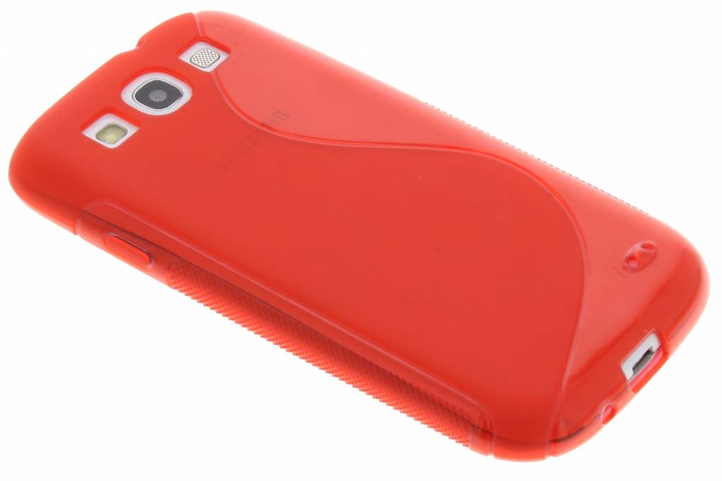 Image of Rood S-line TPU hoesje voor de Samsung Galaxy S3 / Neo