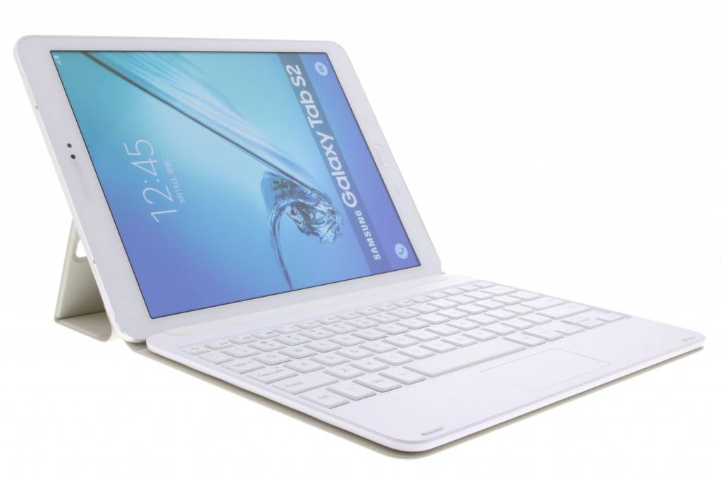 Image of Book Cover Keyboard voor de Galaxy Tab S2 9.7 - Wit