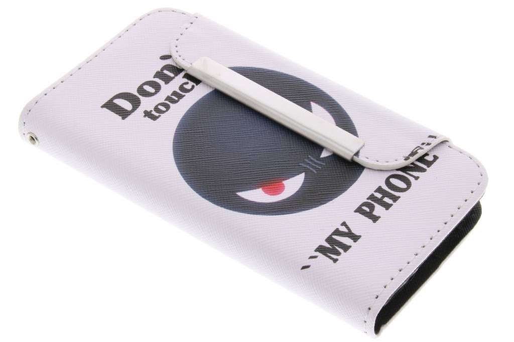 Image of Don't touch design TPU Wallet Case voor de Samsung Galaxy S5 Mini